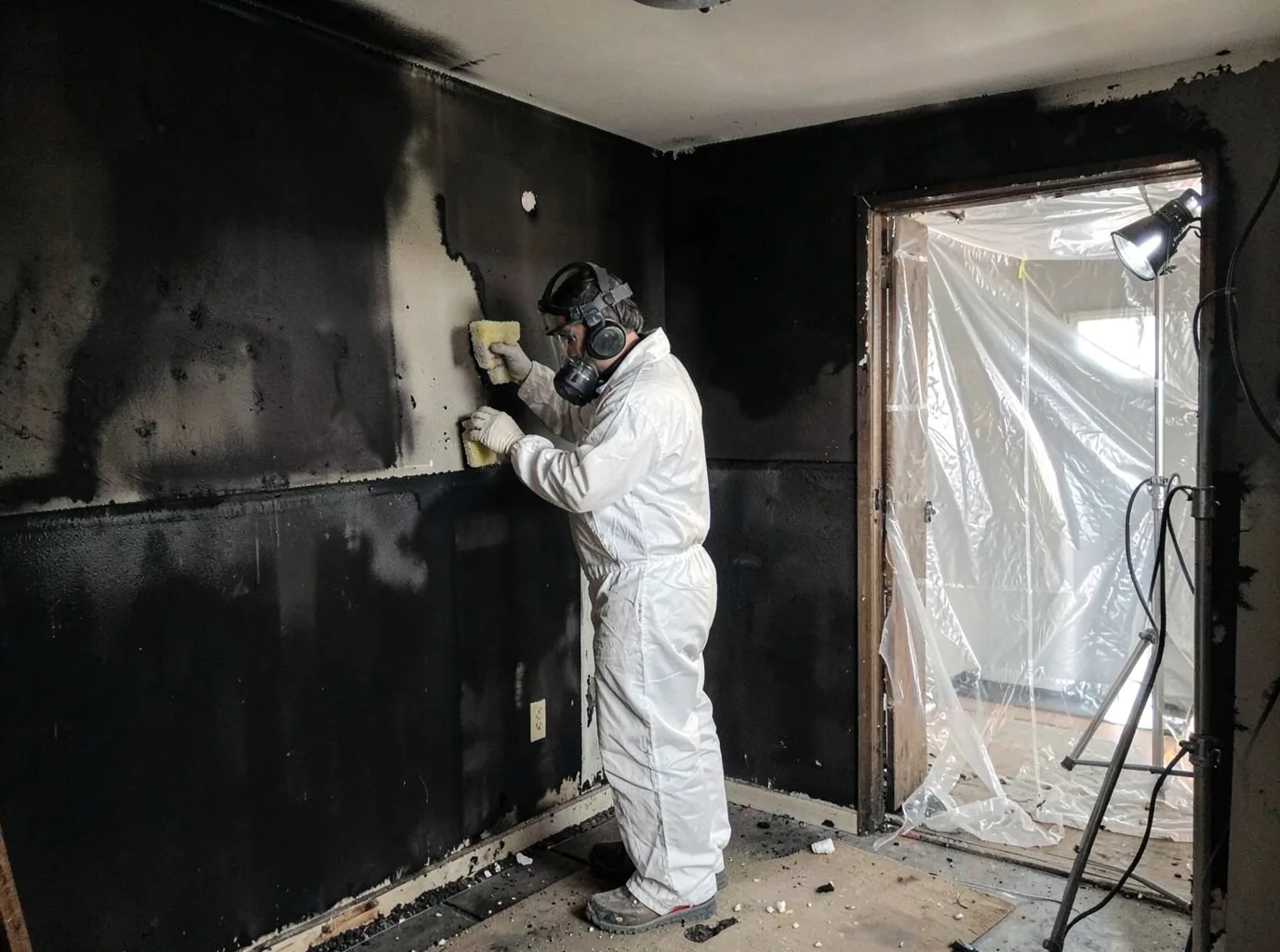 Fire Damage Restoration company in Ikes Fork, WV